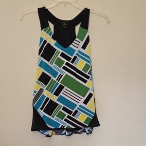 Colorful Geometric Women's Tank Top